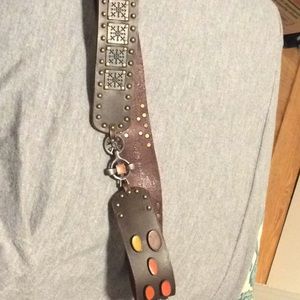 Free People leather belt